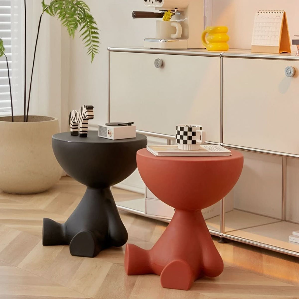 Table basse ronde NovaLuxe au design élégant pour des salons stylés