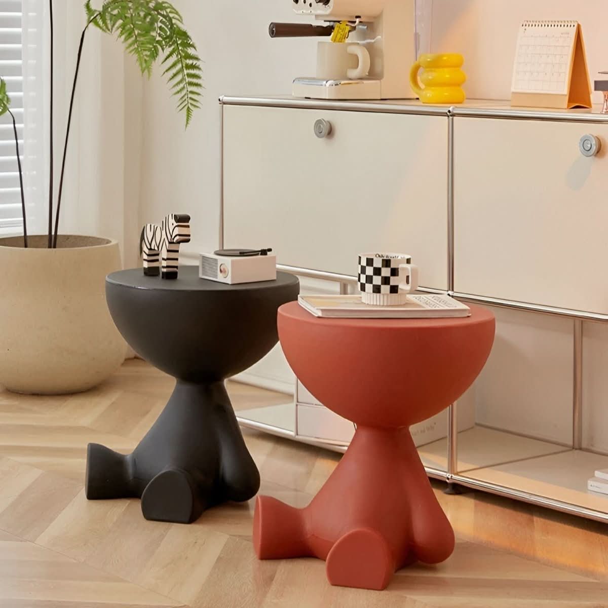 Table basse ronde NovaLuxe au design élégant pour des salons stylés