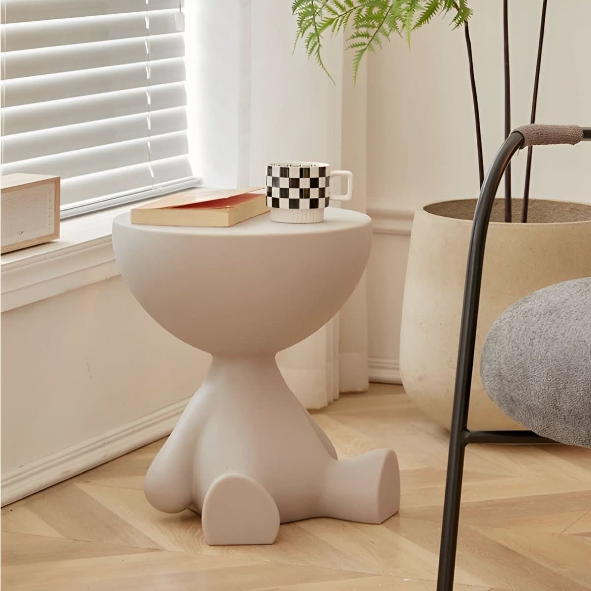 Table basse ronde NovaLuxe au design élégant pour des salons stylés