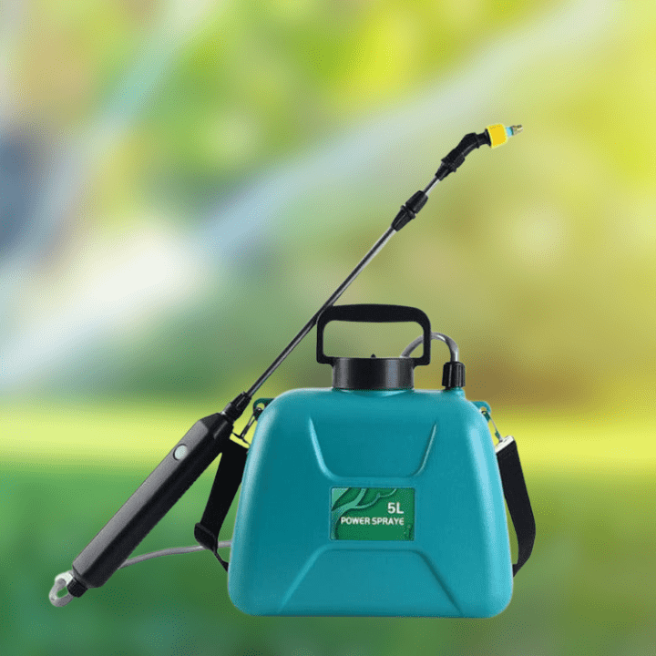 Elektrický postřikovač rostlin AeroMist 5 l s automatickým postřikem pro efektivní domácí zahrádkáře