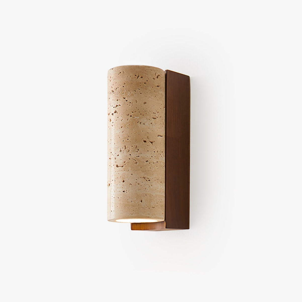 Nula Natural Travertine Wall Lamp - Neutralighting