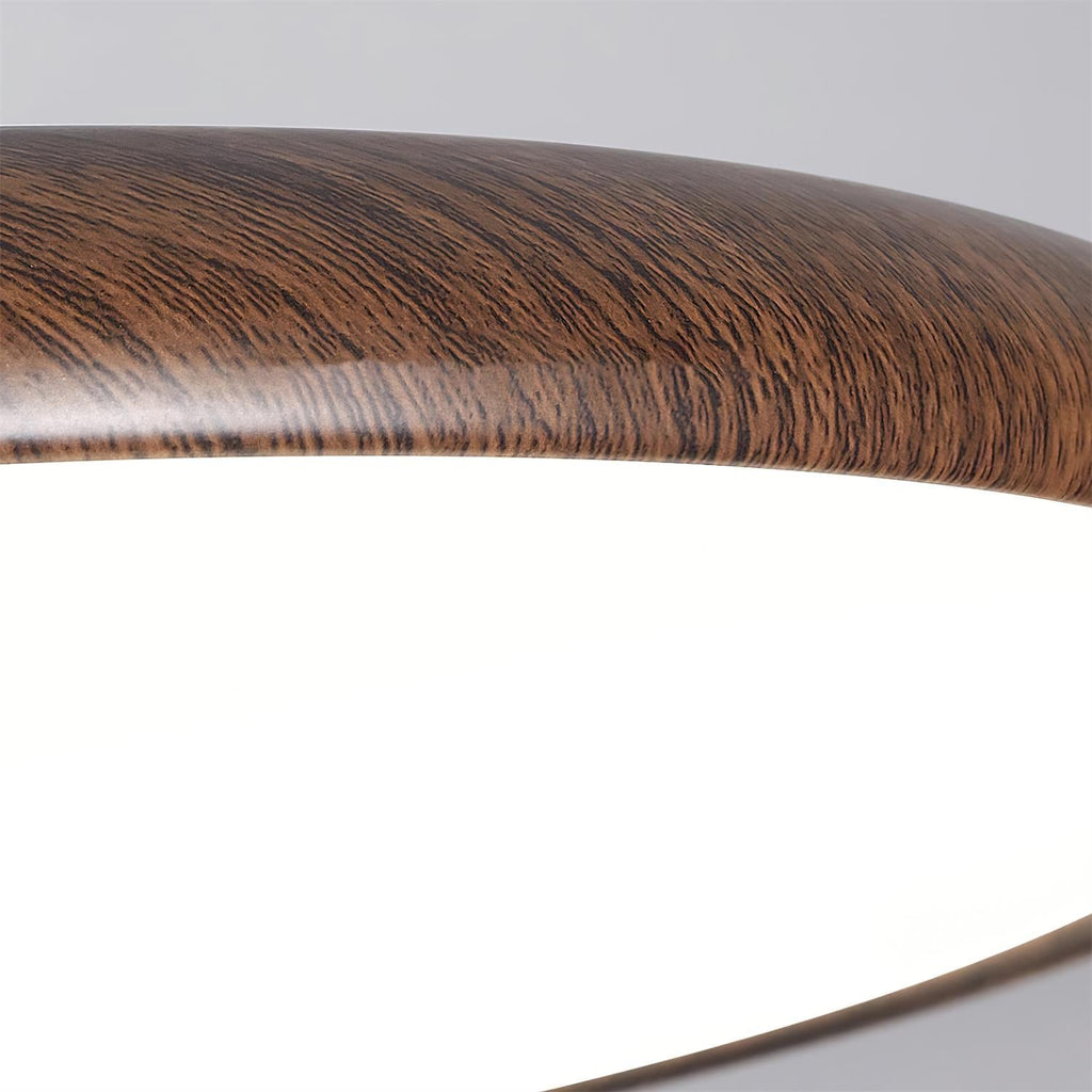Plafoniera ovale semiaderente Cavelo - LED integrato