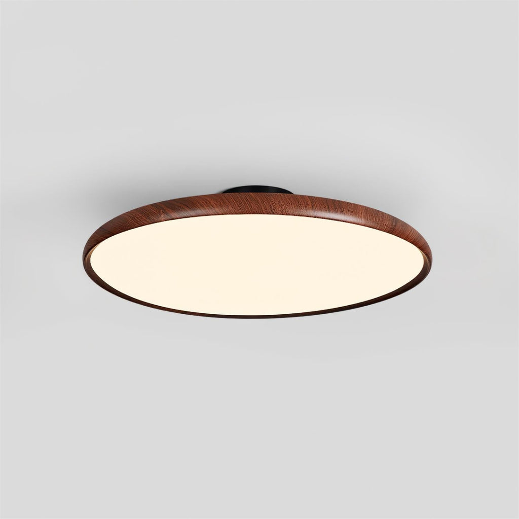Plafoniera ovale semiaderente Cavelo - LED integrato