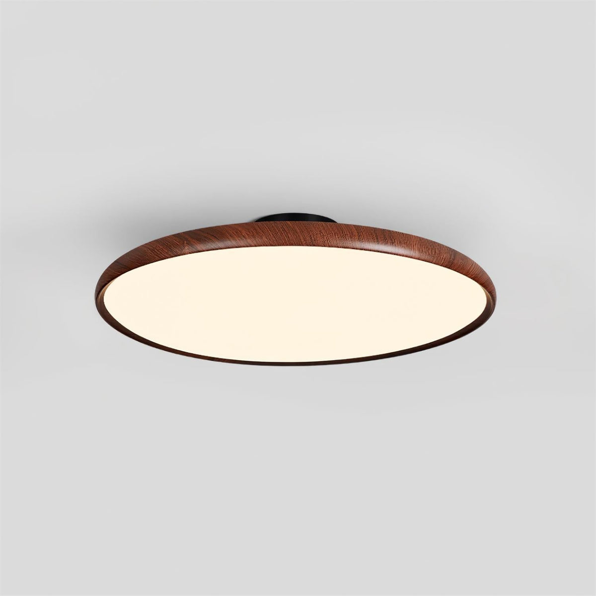 Plafoniera ovale semiaderente Cavelo - LED integrato