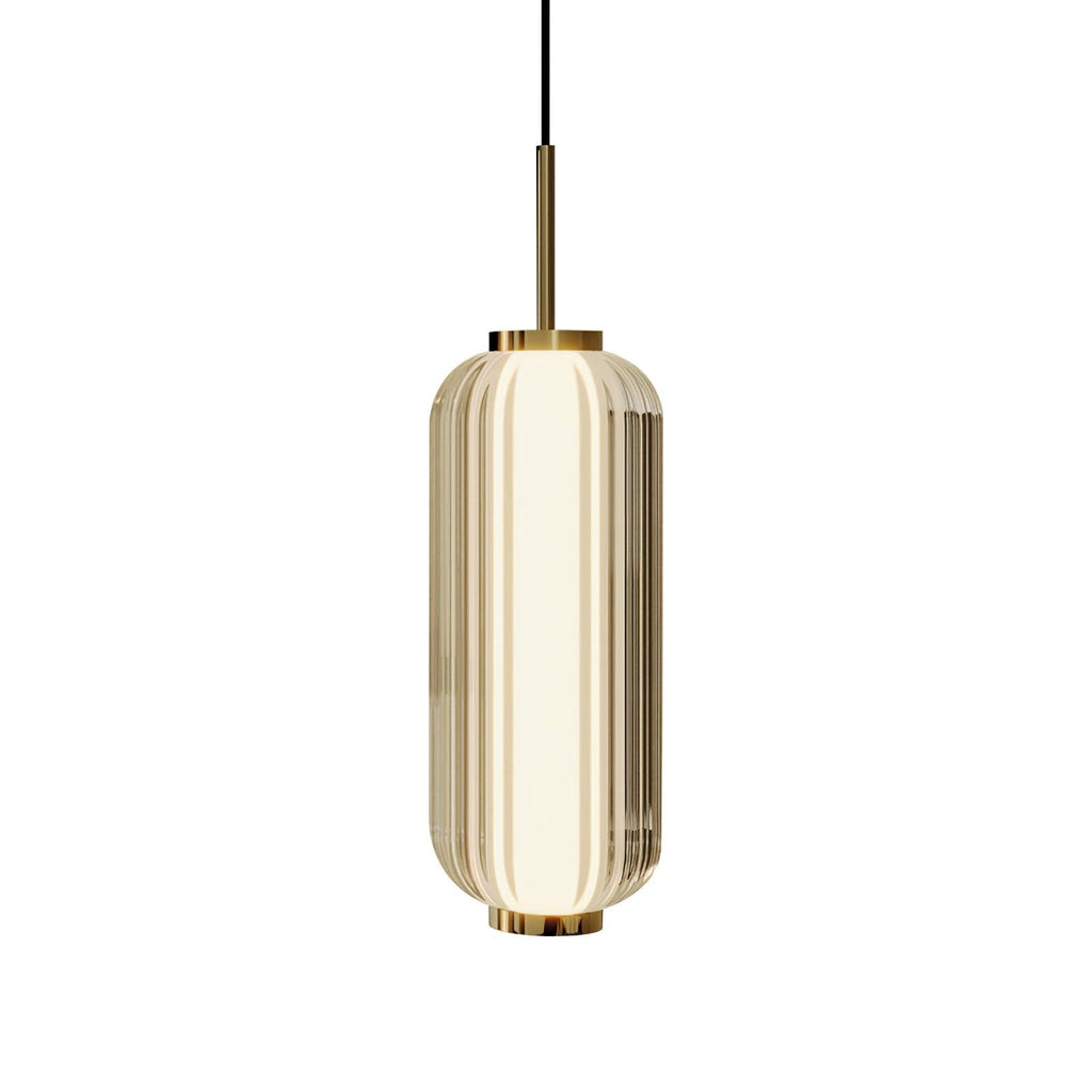 Candeeiro suspenso linear Elma, luz de teto moderna