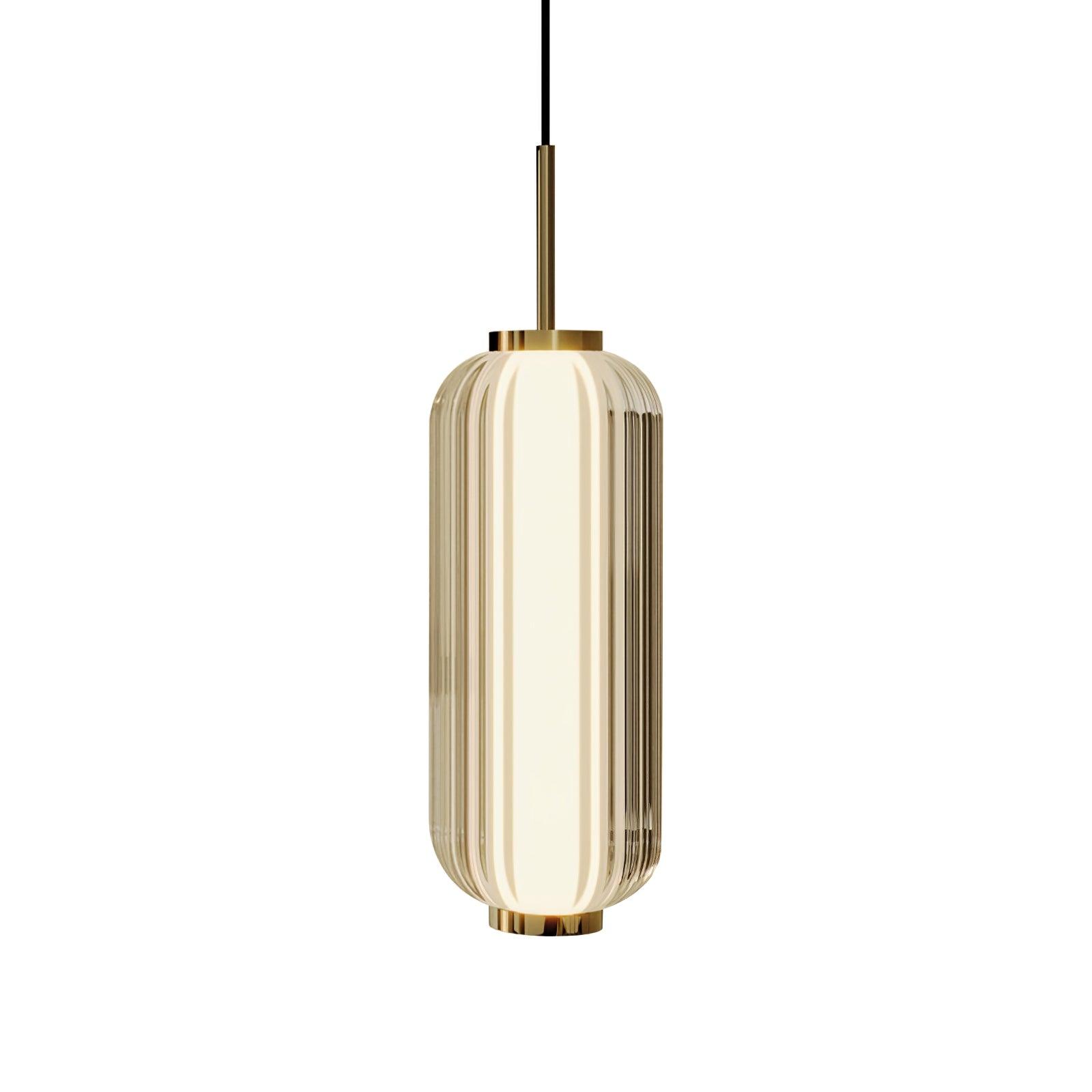 Candeeiro suspenso linear Elma, luz de teto moderna