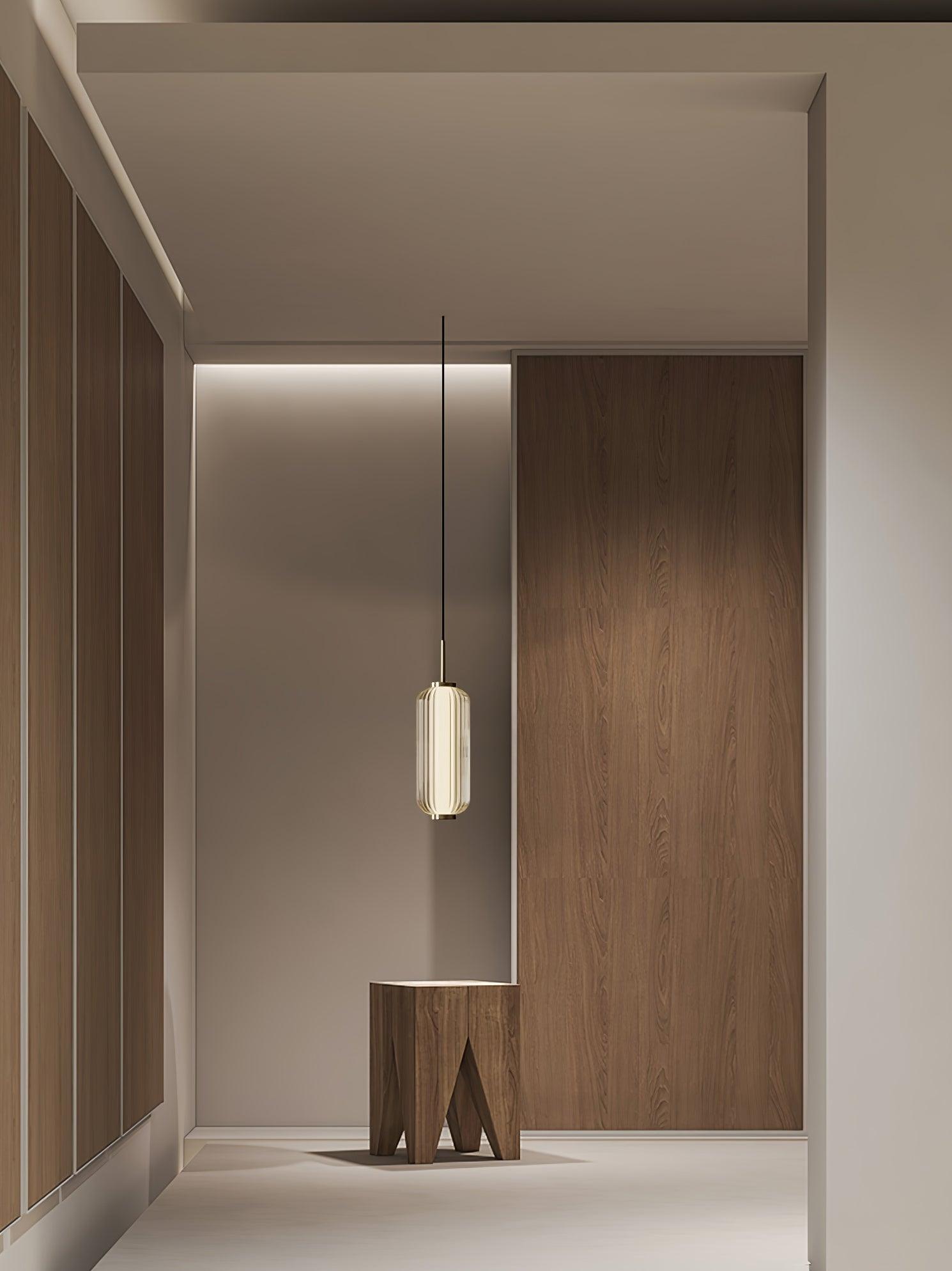 Candeeiro suspenso linear Elma, luz de teto moderna