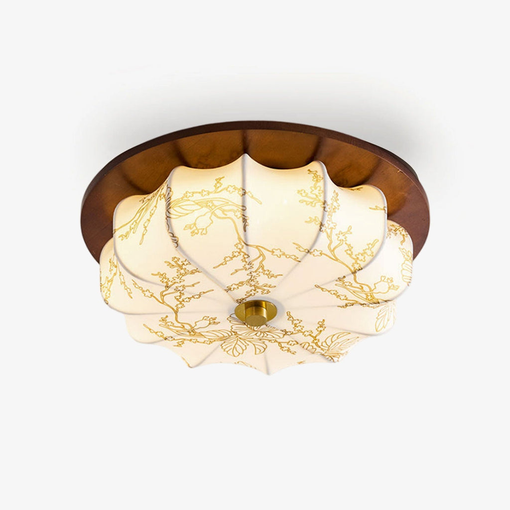 Elowen Fabric Ceiling Light - Vakkerlight