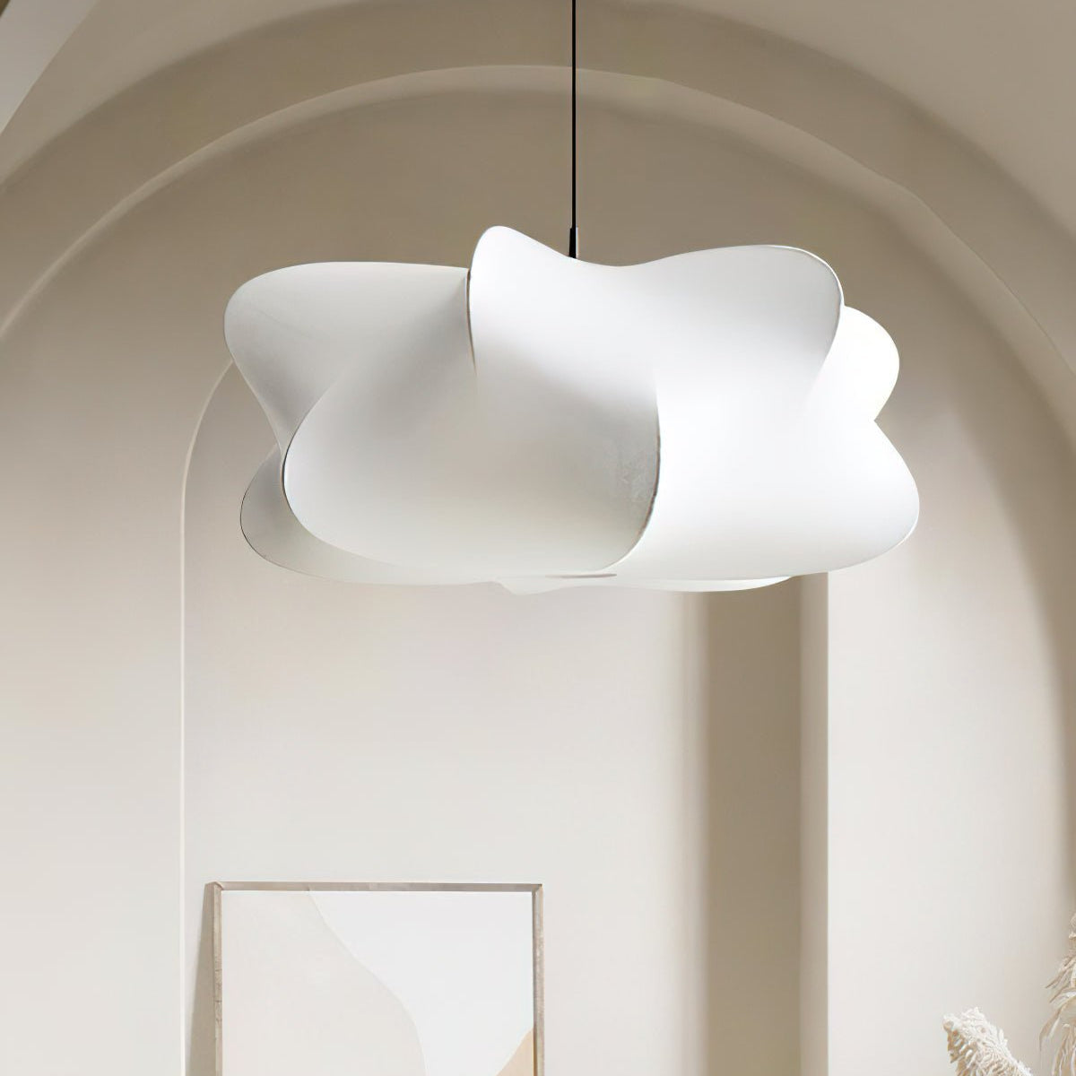 Pino Cocoon pendellampe — E26/E27-sokkel, kompatibel med 110V-240V, IP20-klassifisert