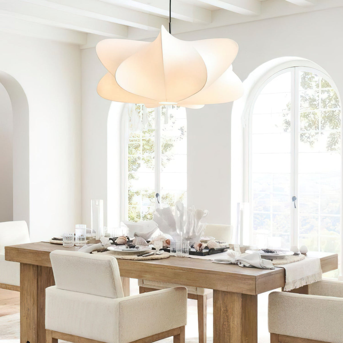 Pino Cocoon pendellampe — E26/E27-sokkel, kompatibel med 110V-240V, IP20-klassifisert