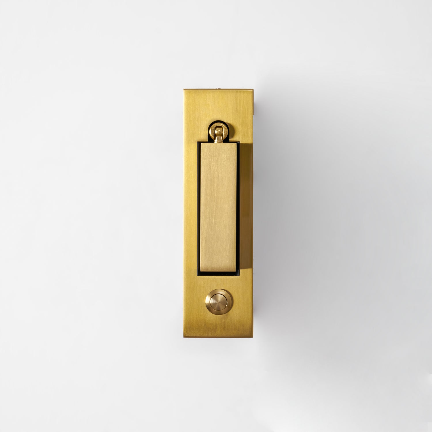 Adjustable Flush-Fold Bedside Sconce — Integrated Pull-Out Switch