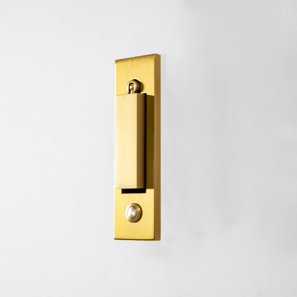 Adjustable Flush-Fold Bedside Sconce — Integrated Pull-Out Switch