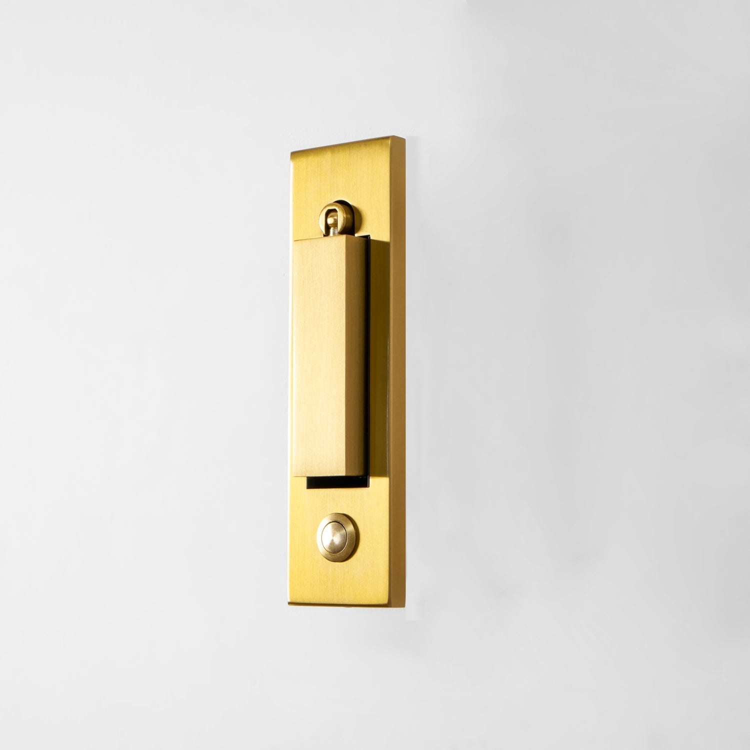 Adjustable Flush-Fold Bedside Sconce — Integrated Pull-Out Switch