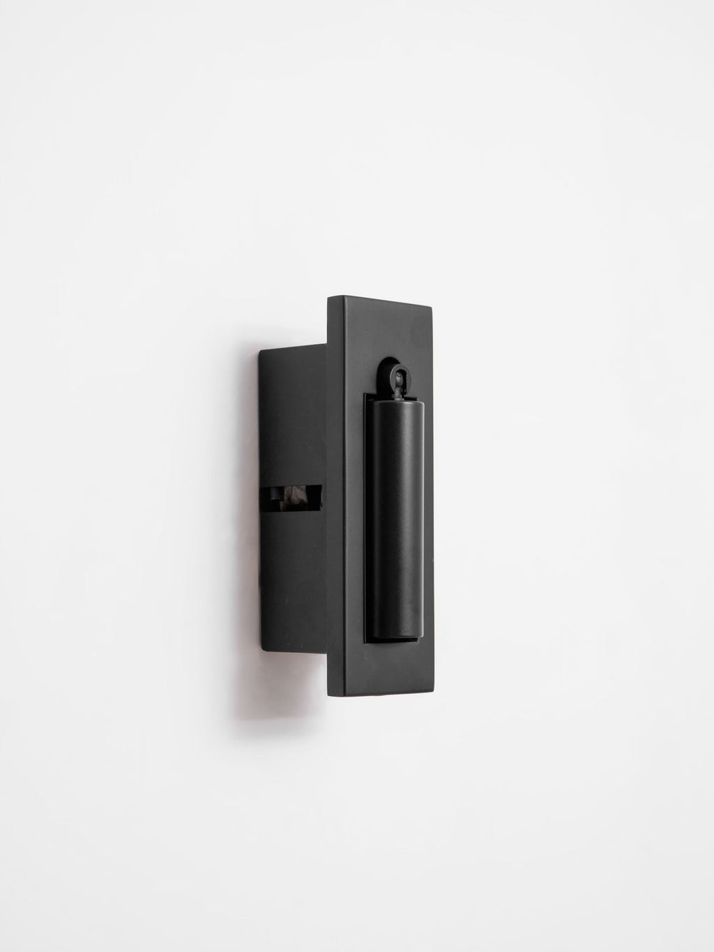 Adjustable Flush-Fold Bedside Sconce — Integrated Pull-Out Switch