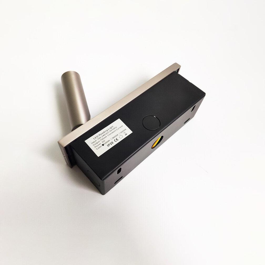 Applique da parete da comodino a incasso con tavolino integrato