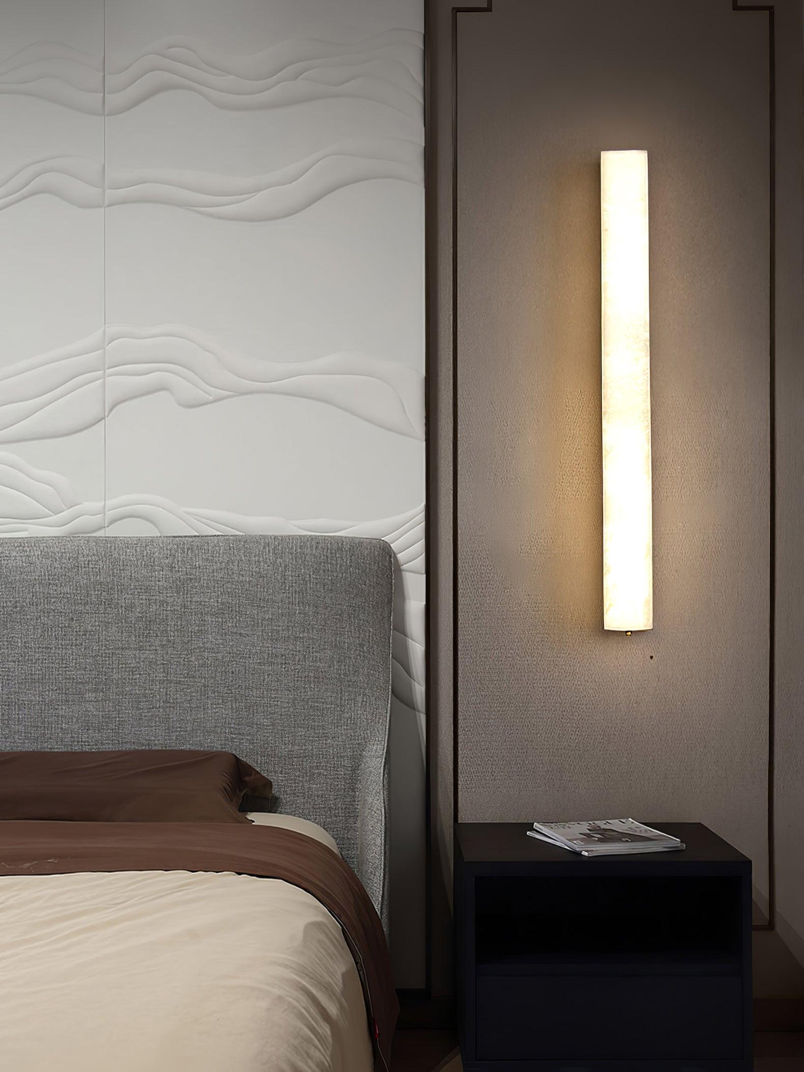 Emerson Geometric Alabaster Wall Lamp