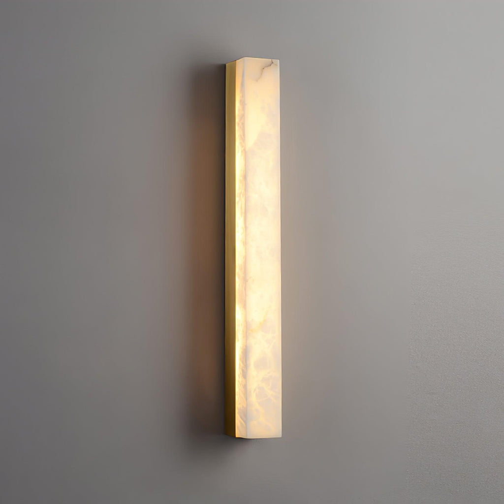 Emerson Geometric Alabaster Wall Lamp