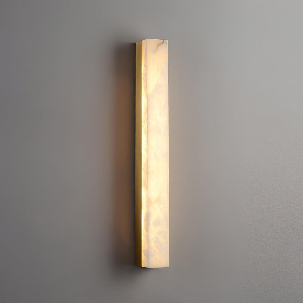 Emerson Geometric Alabaster Wall Lamp