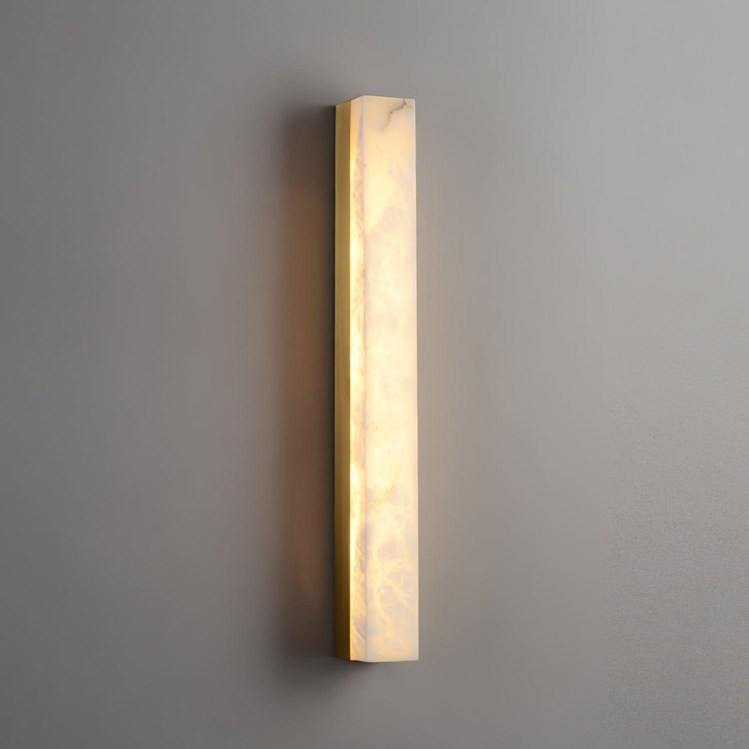 Emerson Geometric Alabaster Wall Lamp