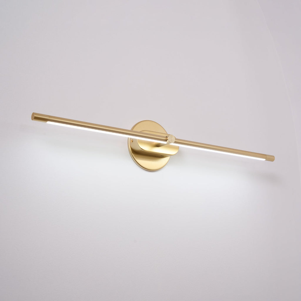 Minimalistische lineare Wandleuchte – wiederaufladbar, kabellos
