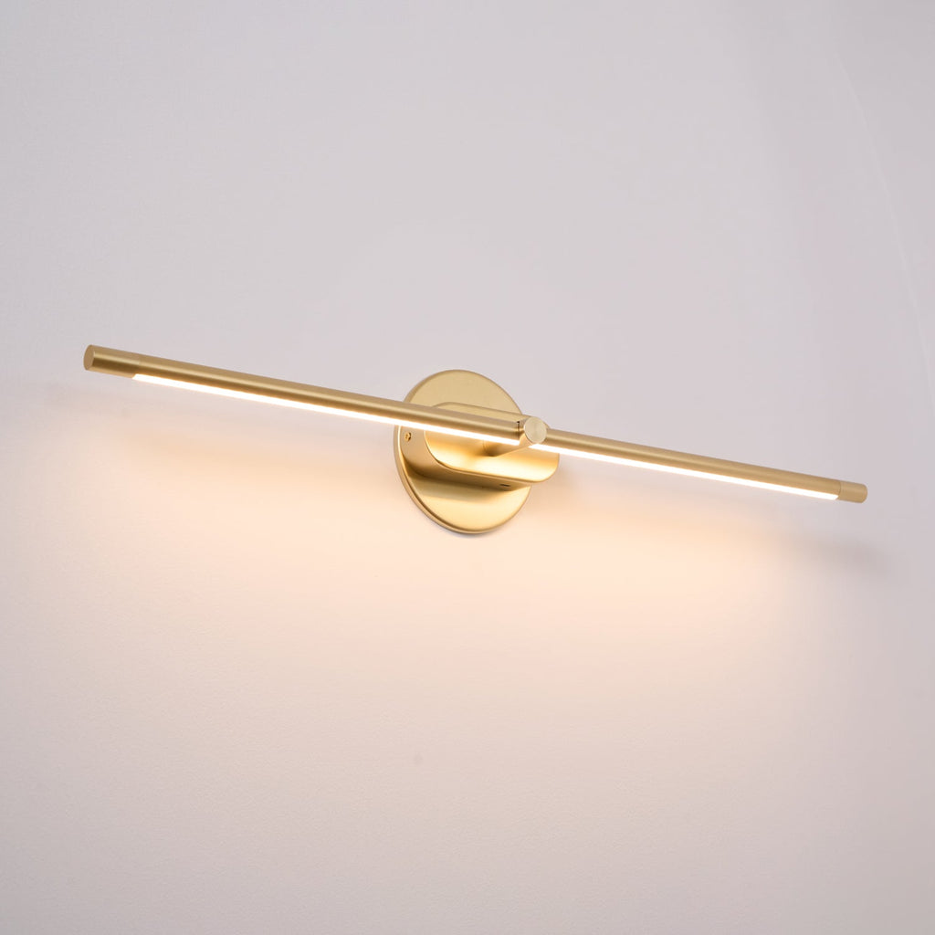 Minimalistische lineare Wandleuchte – wiederaufladbar, kabellos