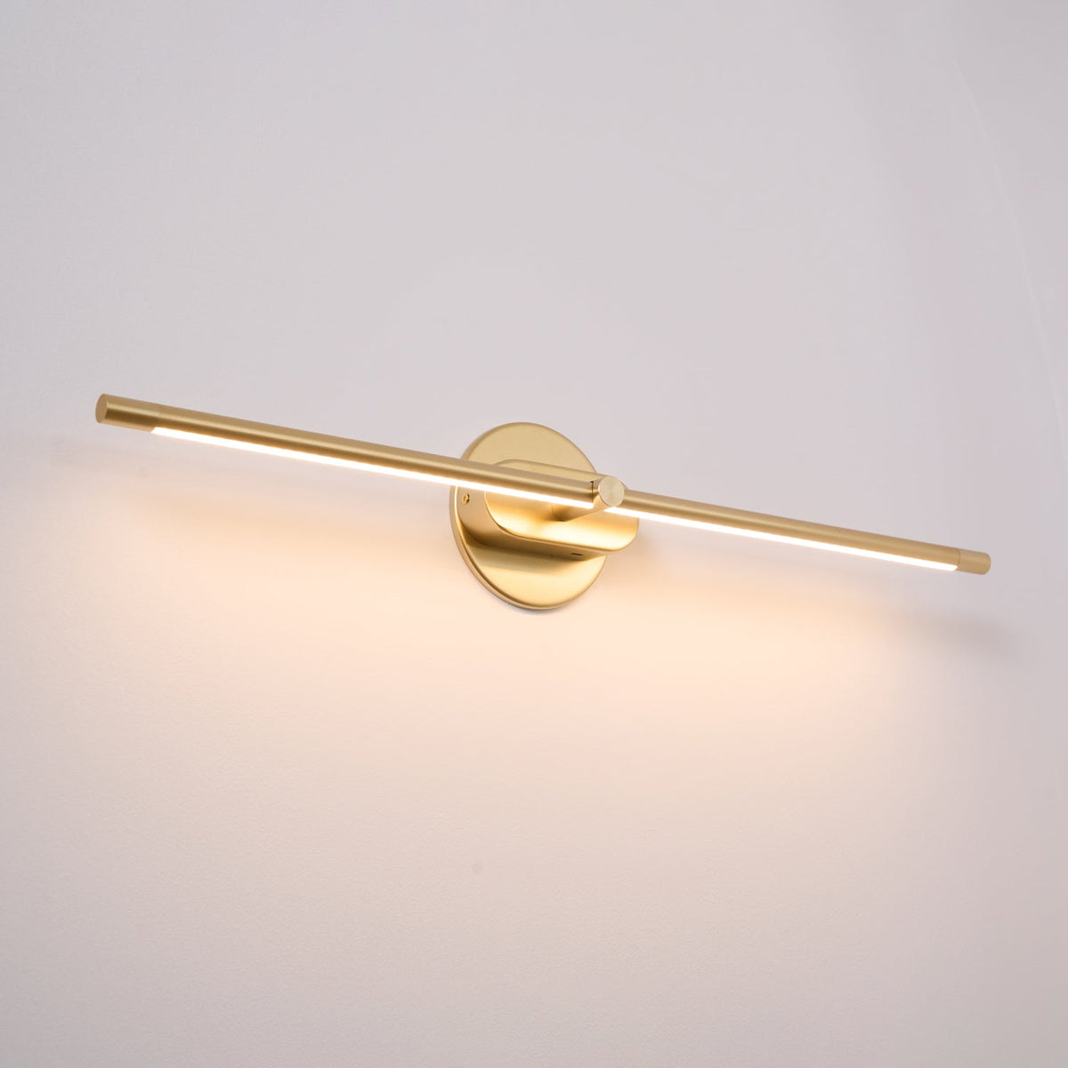 Minimalistische lineare Wandleuchte – wiederaufladbar, kabellos
