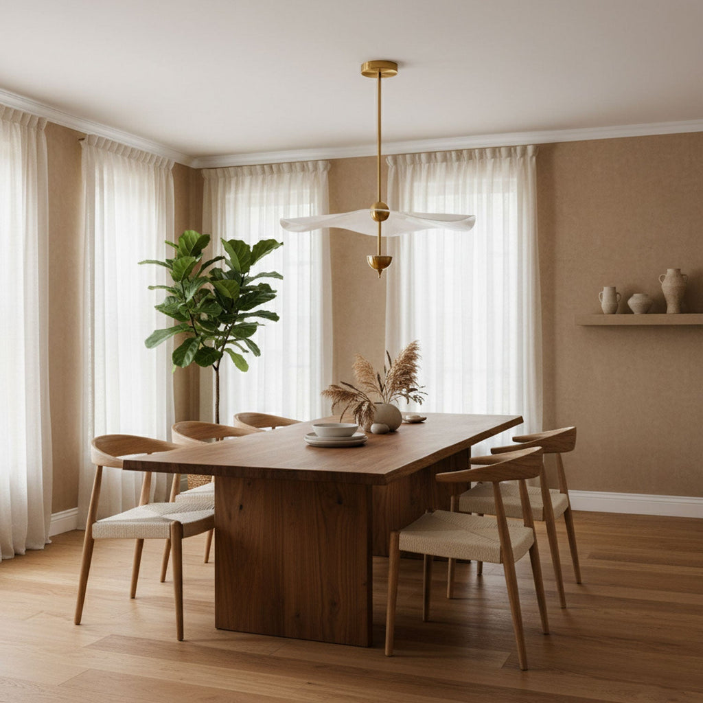 Artisan Form Envolee Double Biscuit Pendant Light