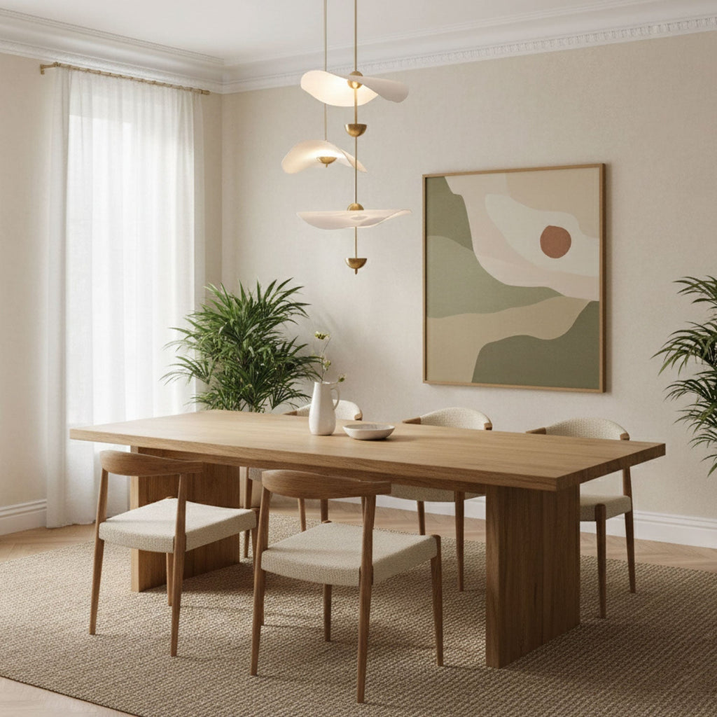 Artisan Form Envolee Double Biscuit Pendant Light