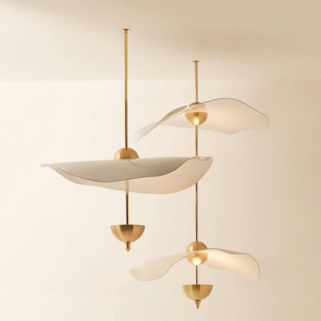 Artisan Form Envolee Double Biscuit Pendant Light