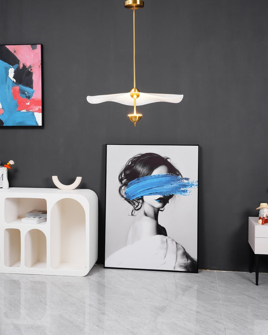 Artisan Form Envolee Double Biscuit Pendant Light