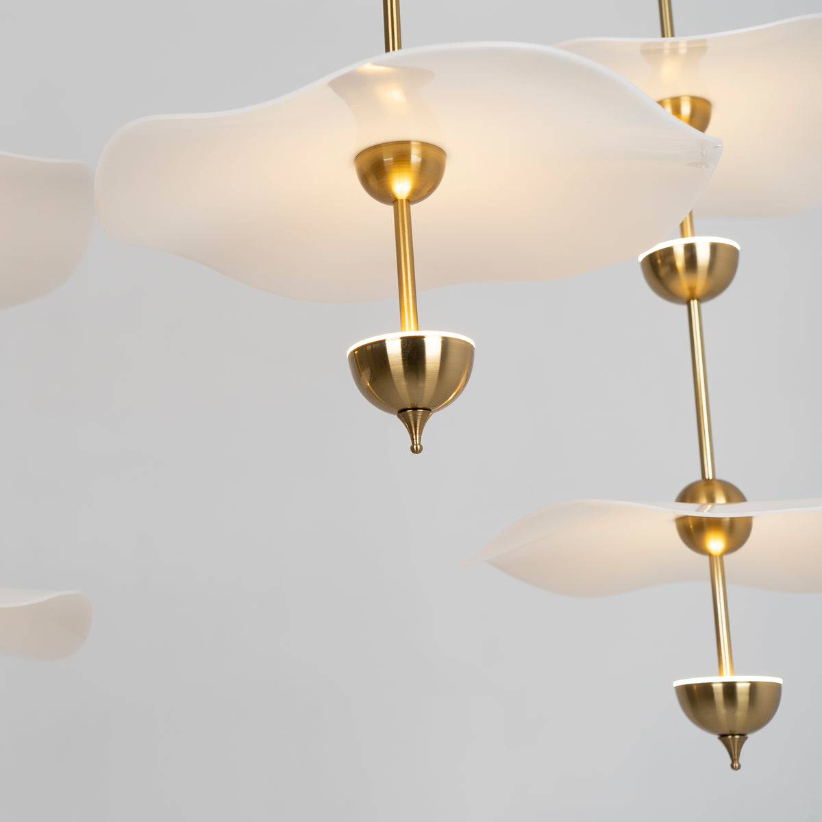 Artisan Form Envolee Double Biscuit Pendant Light