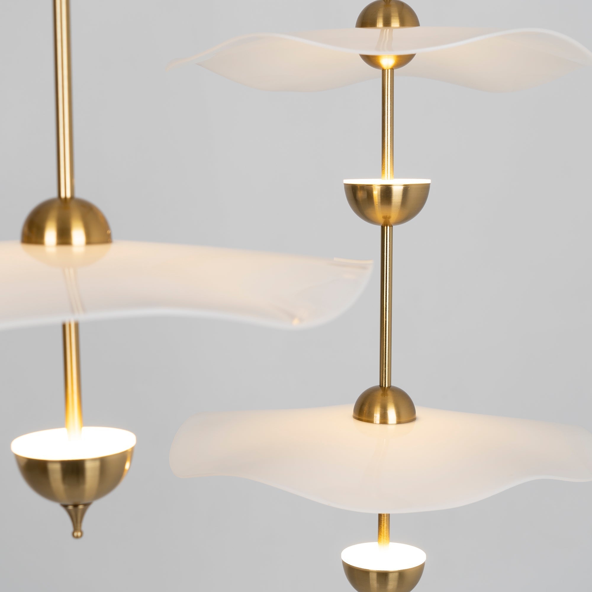Artisan Form Envolee Double Biscuit Pendant Light