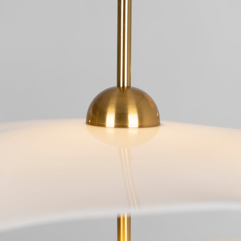 Artisan Form Envolee Double Biscuit Pendant Light