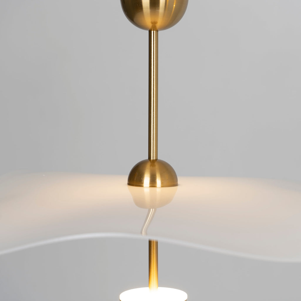 Artisan Form Envolee Double Biscuit Pendant Light