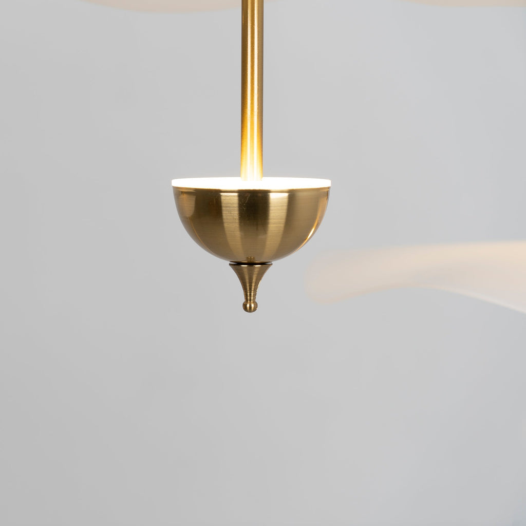 Artisan Form Envolee Double Biscuit Pendant Light