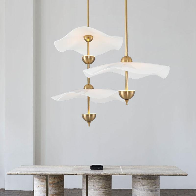 Artisan Form Envolee Double Biscuit Pendant Light