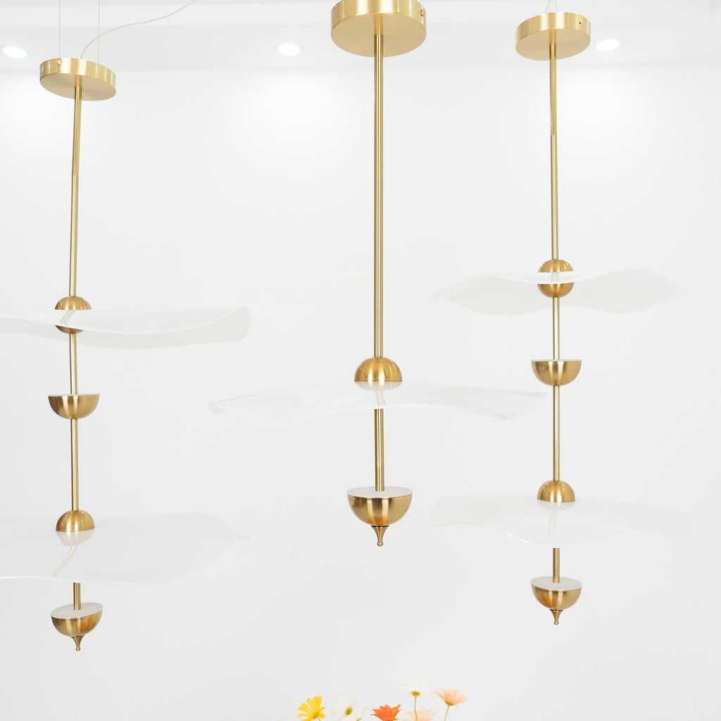 Artisan Form Envolee Double Biscuit Pendant Light