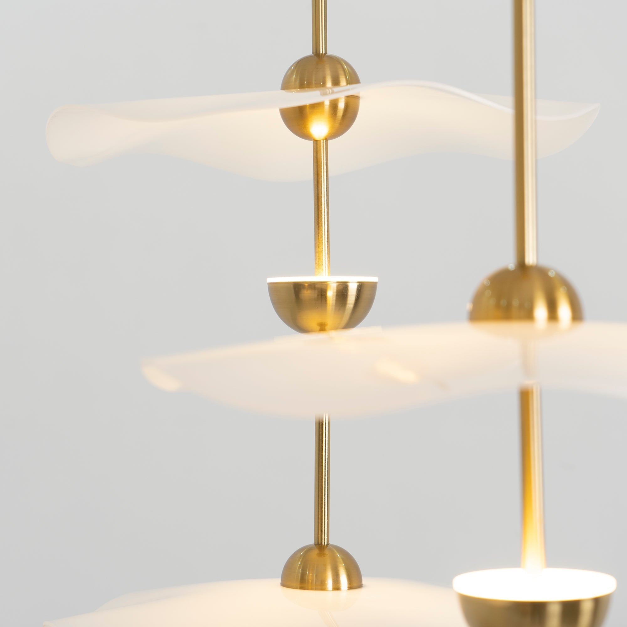 Artisan Form Envolee Double Biscuit Pendant Light