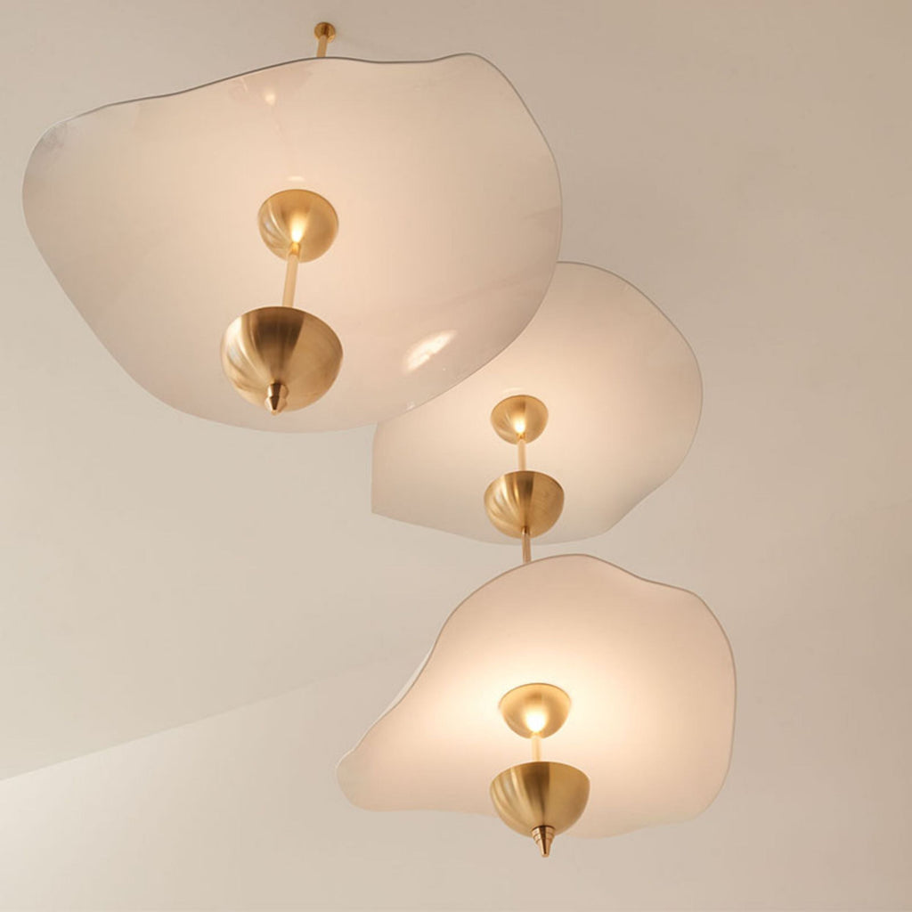 Artisan Form Envolee Double Biscuit Pendant Light