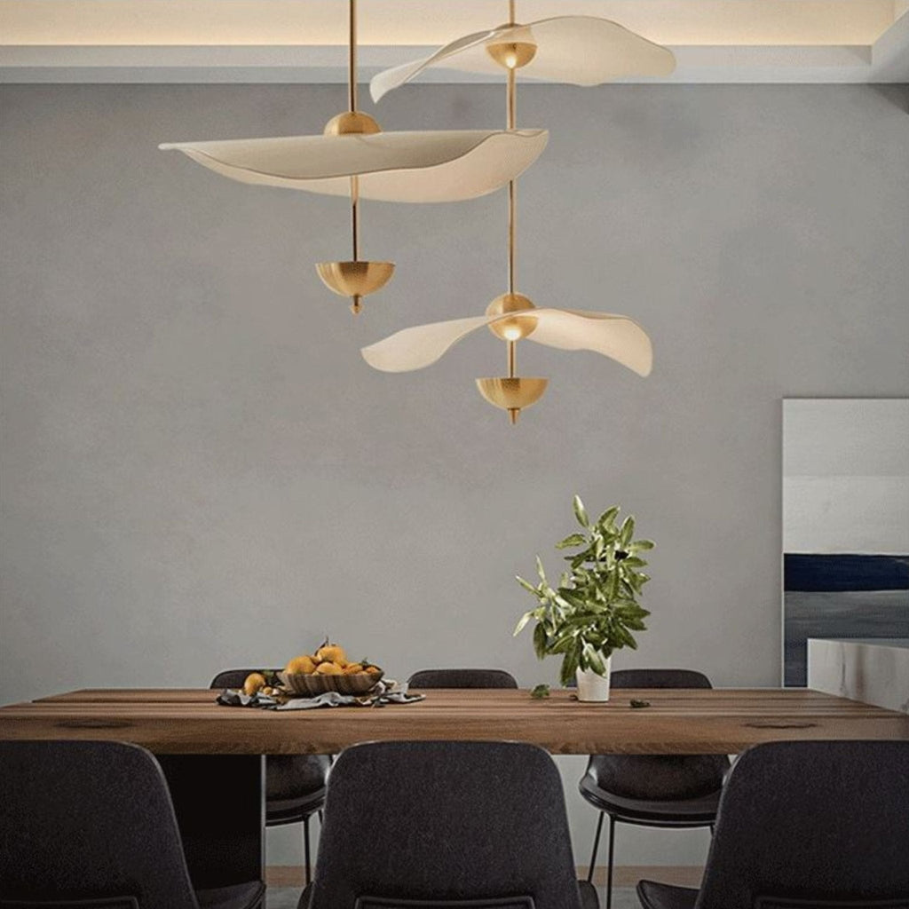 Artisan Form Envolee Double Biscuit Pendant Light