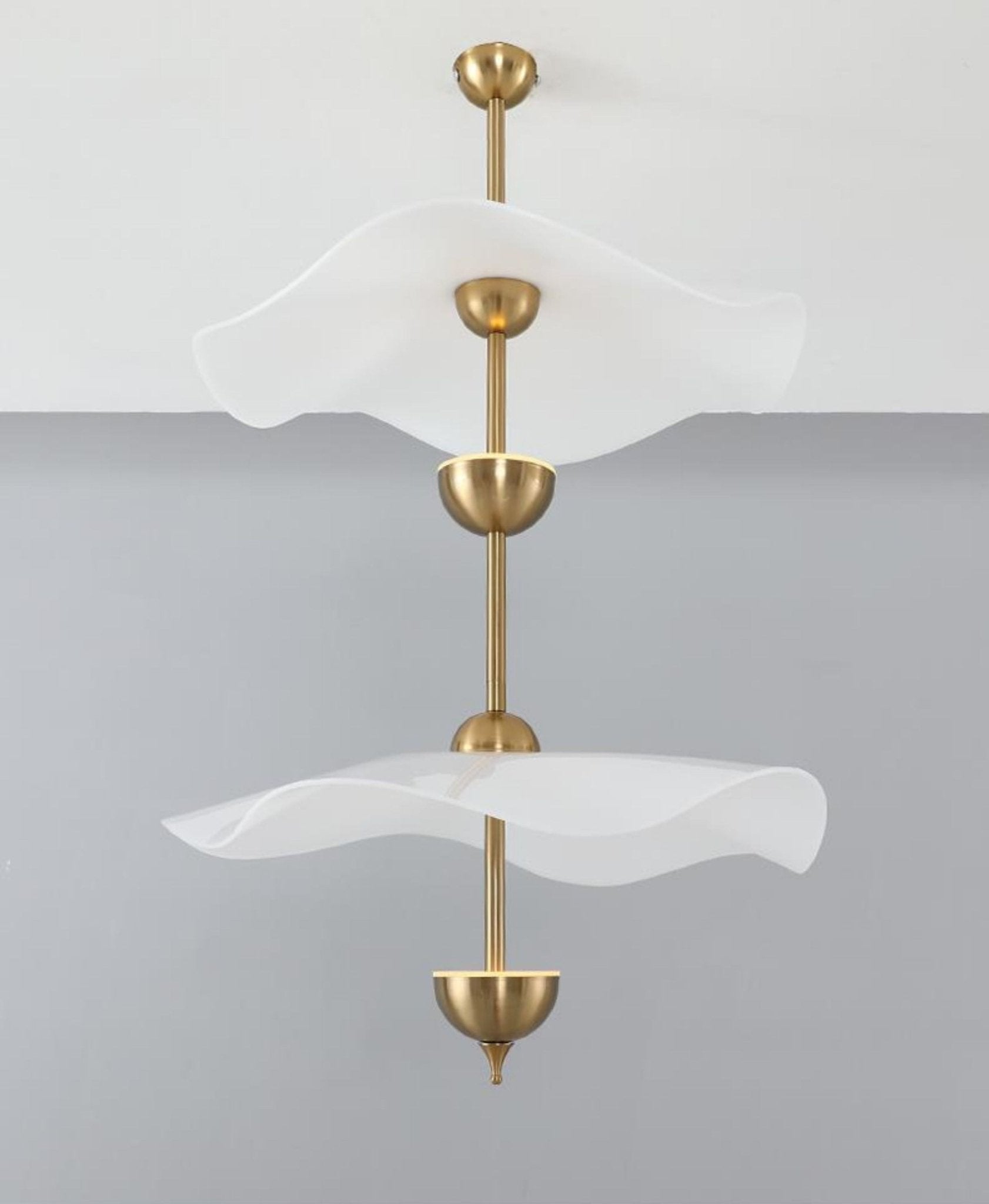Artisan Form Envolee Double Biscuit Pendant Light