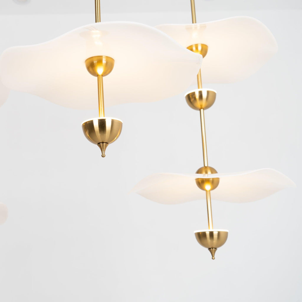 Artisan Form Envolee Double Biscuit Pendant Light