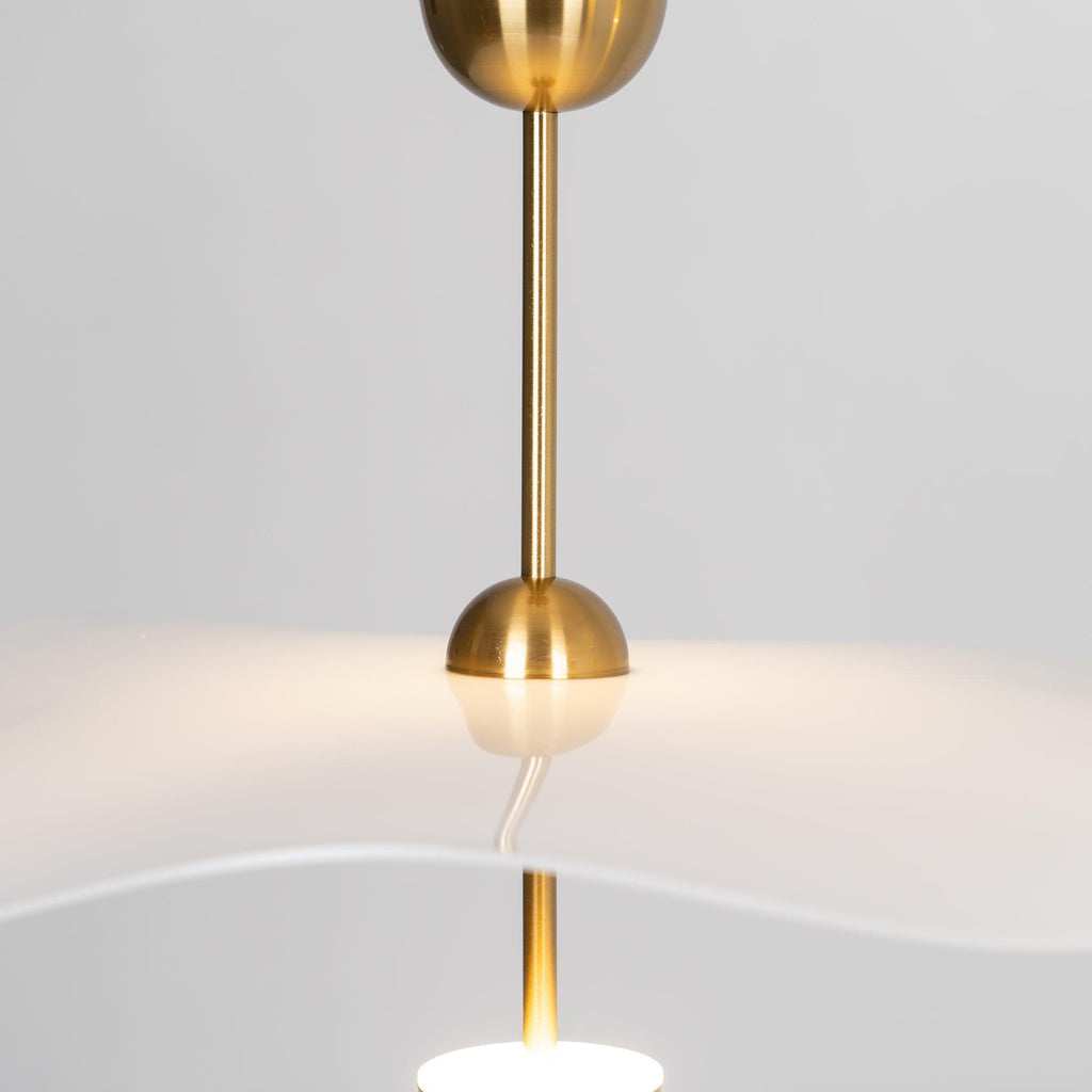 Artisan Form Envolee Double Biscuit Pendant Light