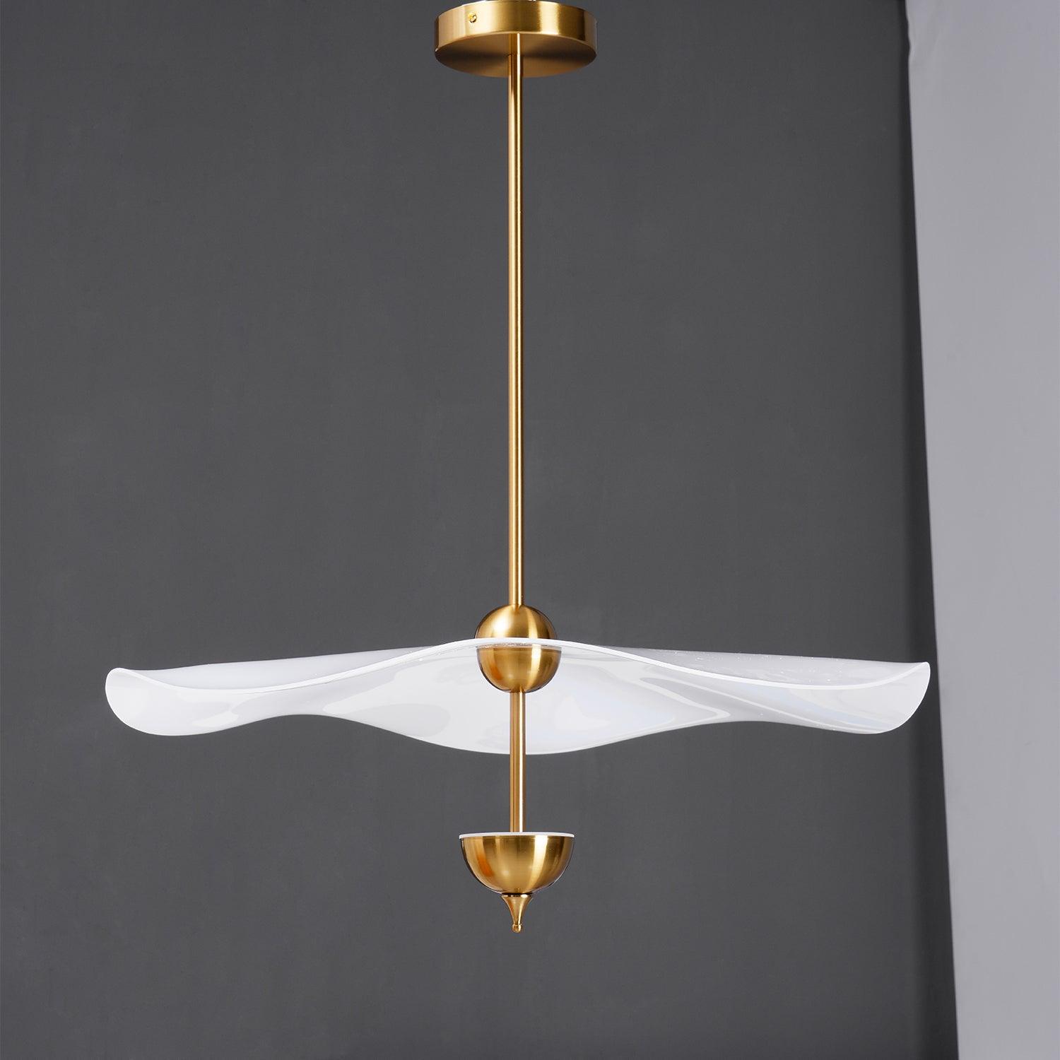 Artisan Form Envolee Double Biscuit Pendant Light
