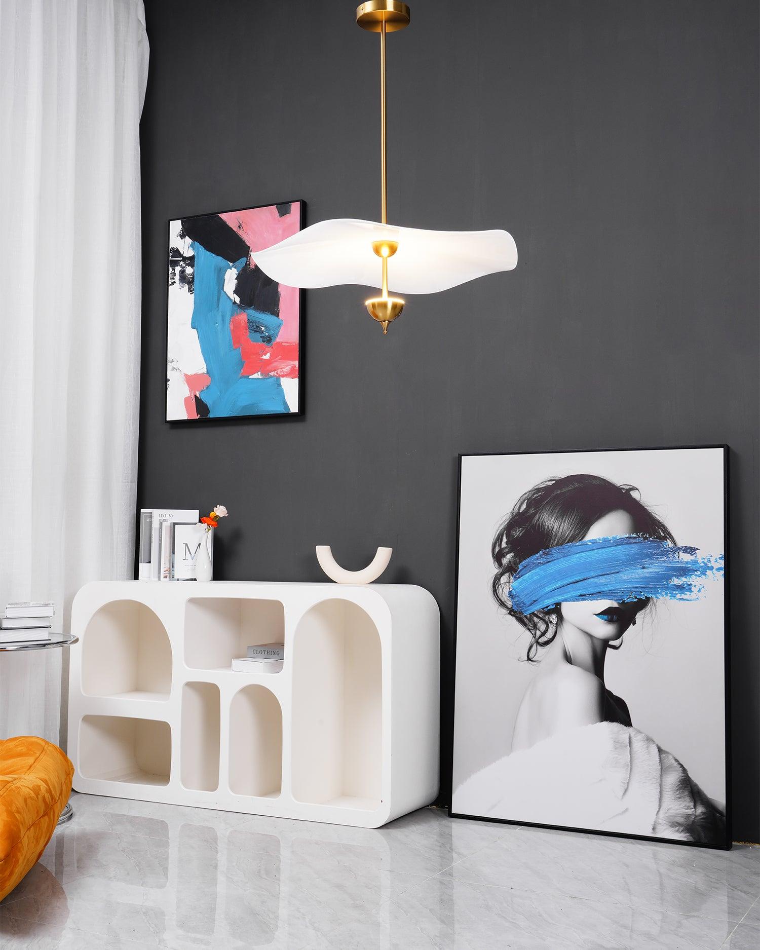 Artisan Form Envolee Double Biscuit Pendant Light