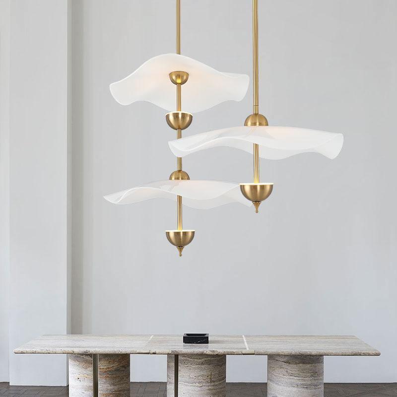 Artisan Form Envolee Double Biscuit Pendant Light