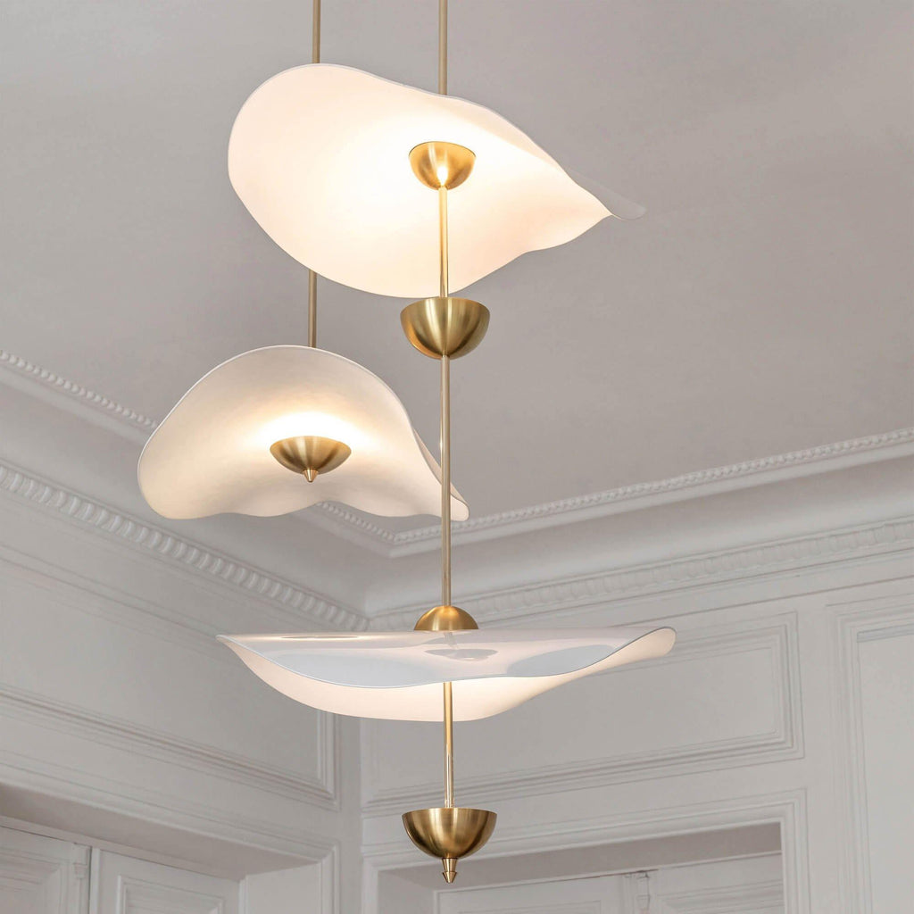 Artisan Form Envolee Double Biscuit Pendant Light