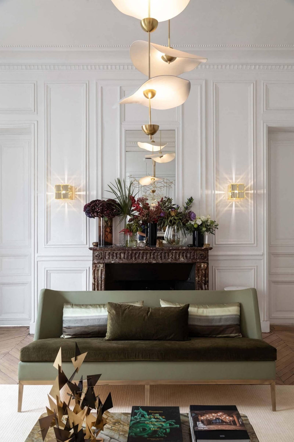 Artisan Form Envolee Double Biscuit Pendant Light