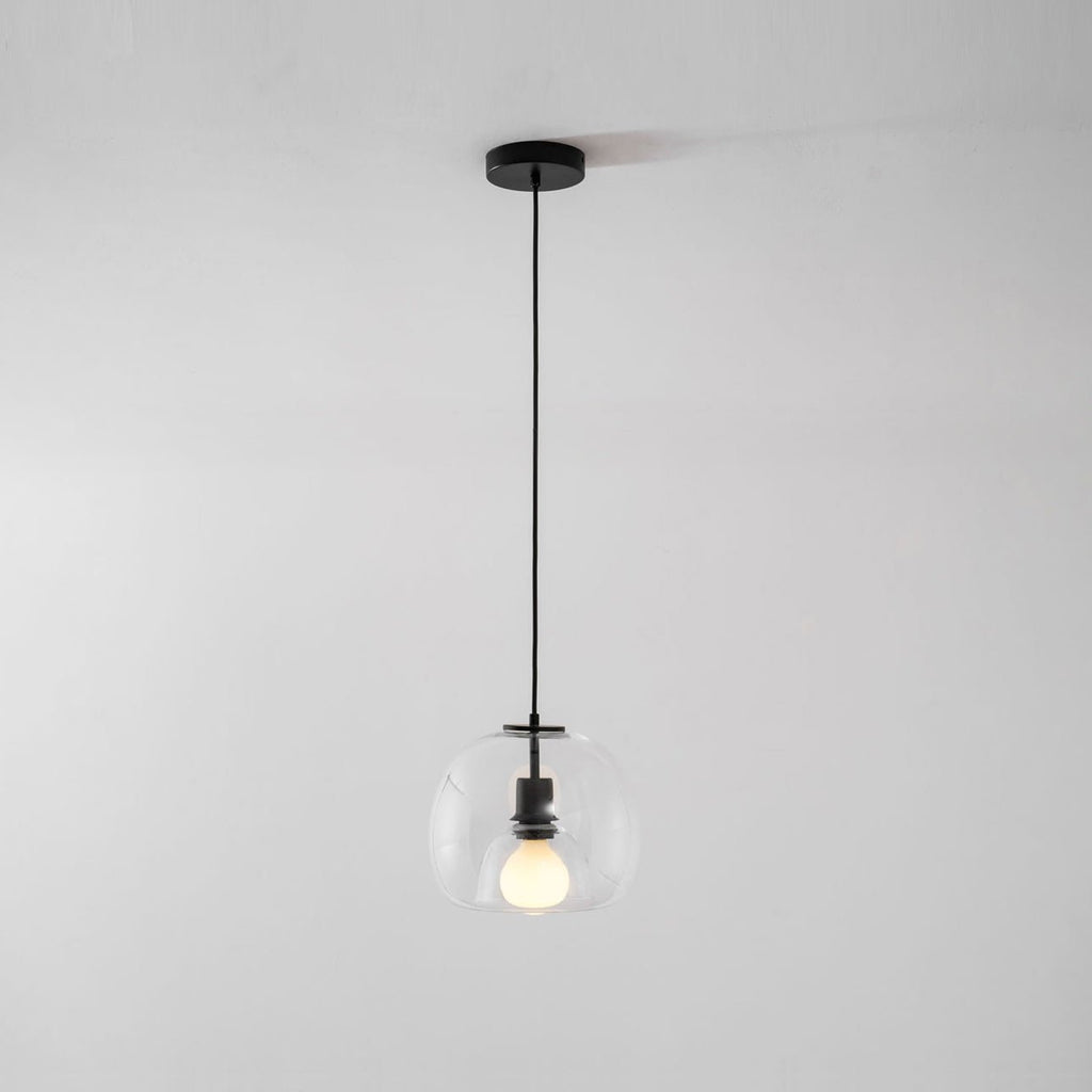 Eres Inverted Orb Pendant Light, 25cm Diameter