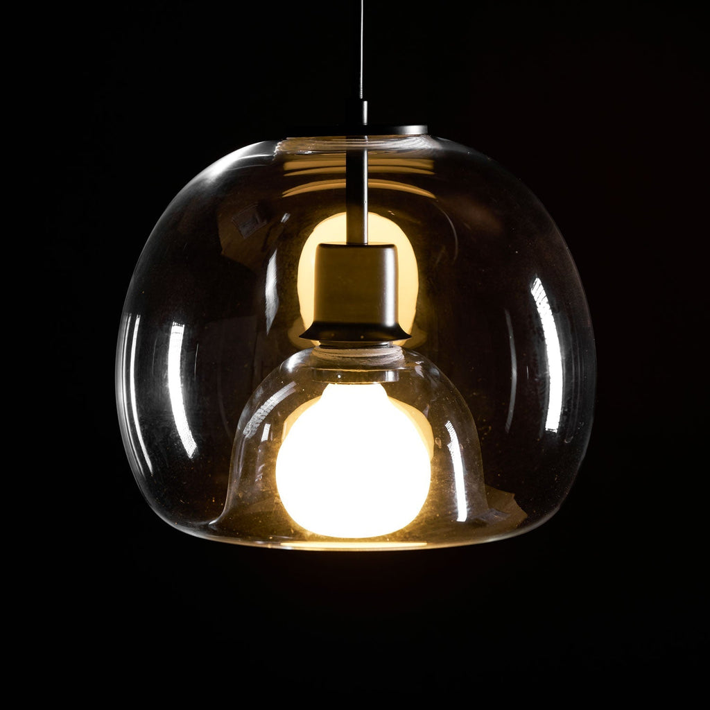 Eres Inverted Orb Pendant Light, 25cm Diameter